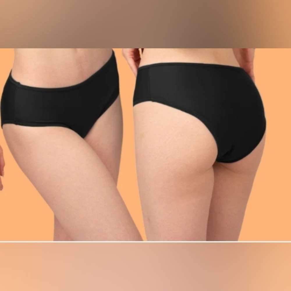 Savvi Wear Black Period Swimwear Bikini Bottom C335